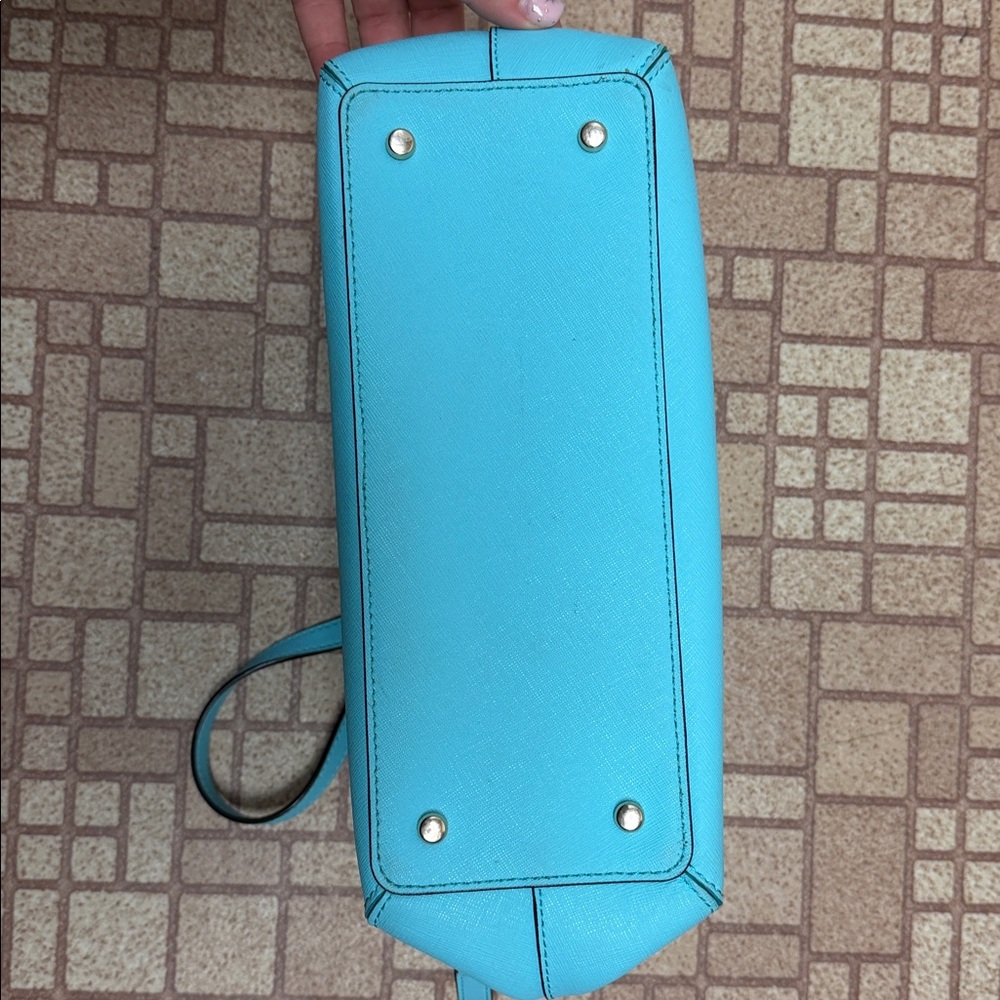 Kate Spade Light Blue Satchel and Wristlet Set - Picture 2 of 6